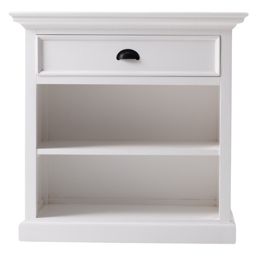 Bedside Table with shelves
