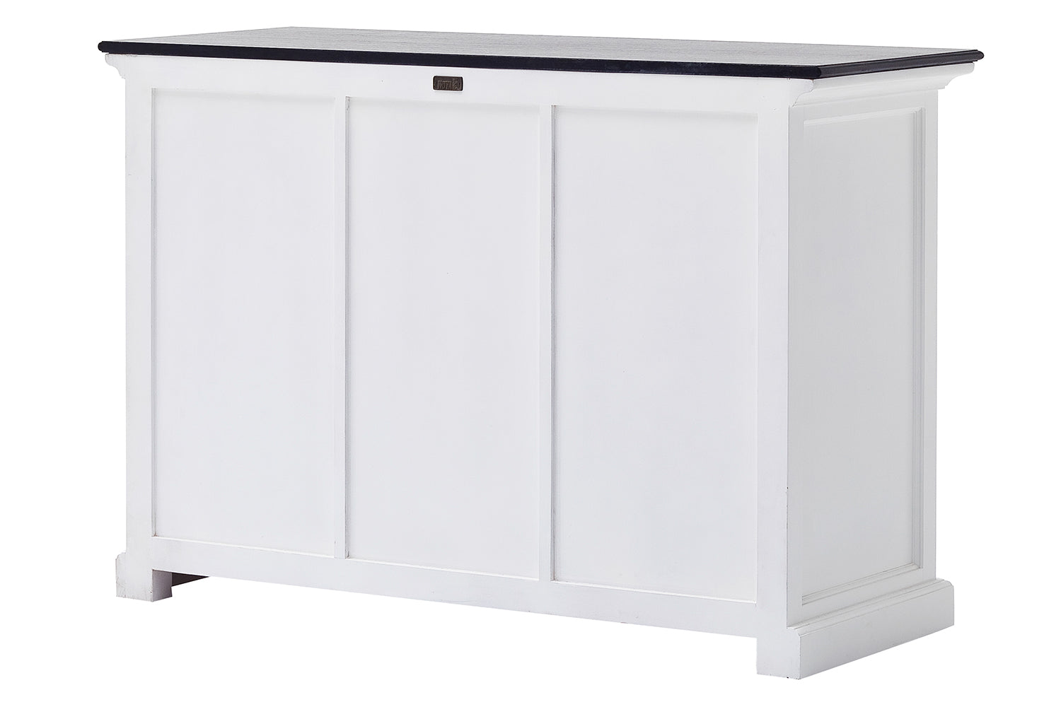 Halifax Contrast Buffet - White with Black Top