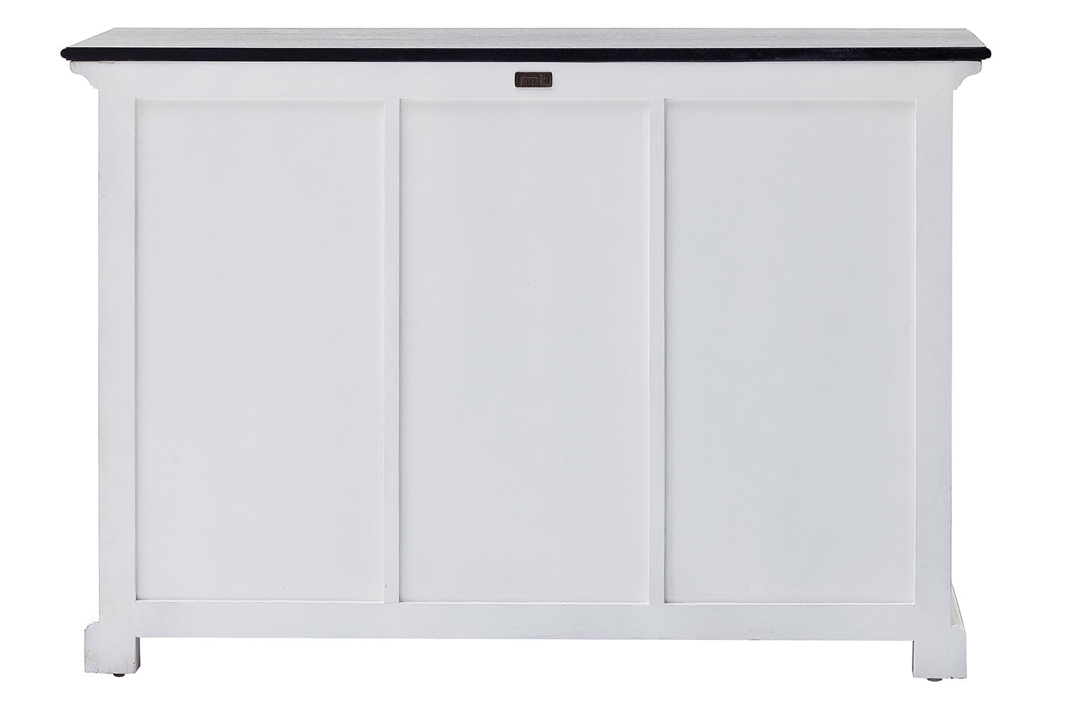 Halifax Contrast Buffet - White with Black Top
