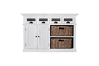 Halifax Kitchen Buffet - White