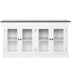 Halifax Accent Display Buffet with 4 Glass Doors