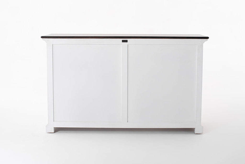 Provence Accent Buffet - White With Dark Brown Top