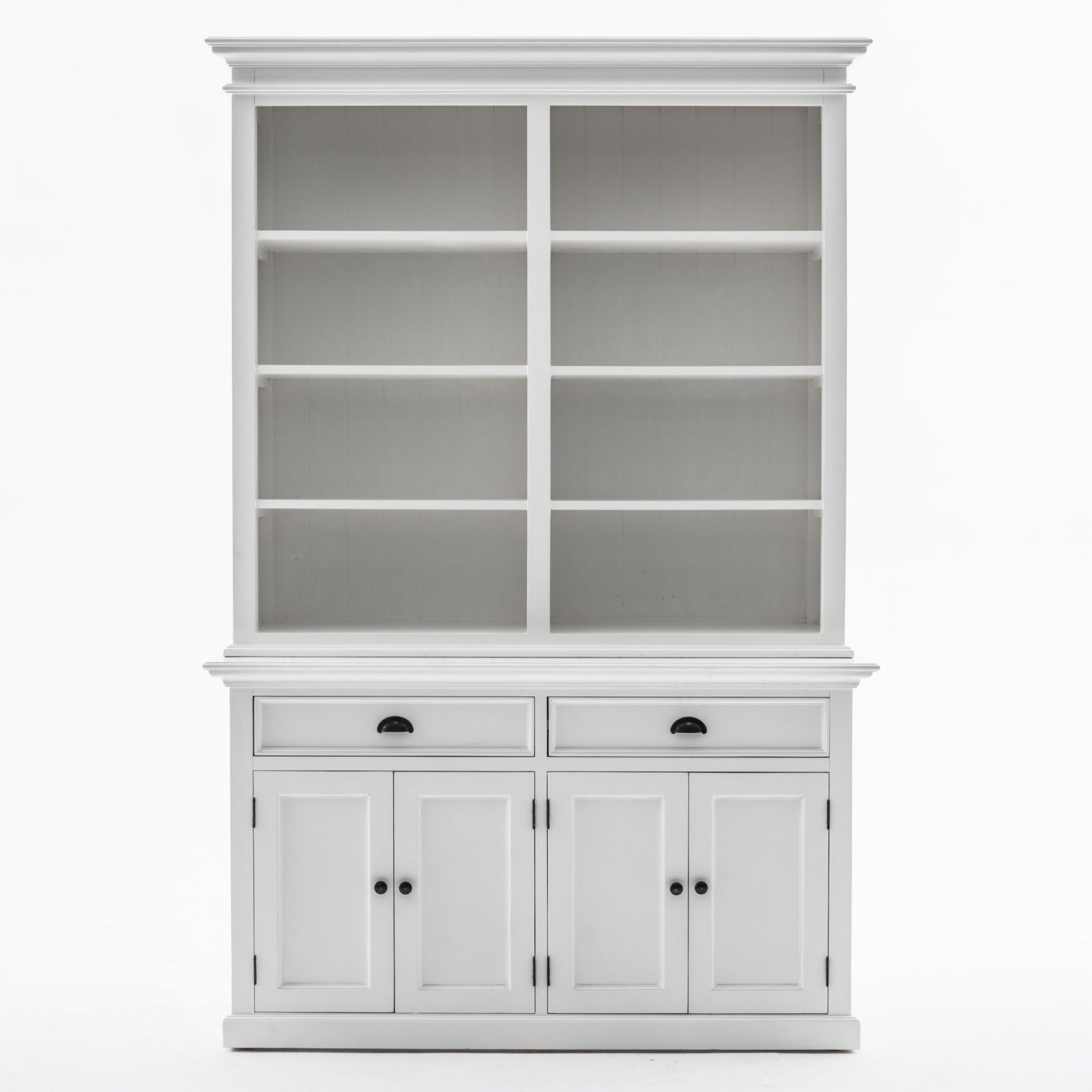 Buffet Hutch Unit with 8 Shelves