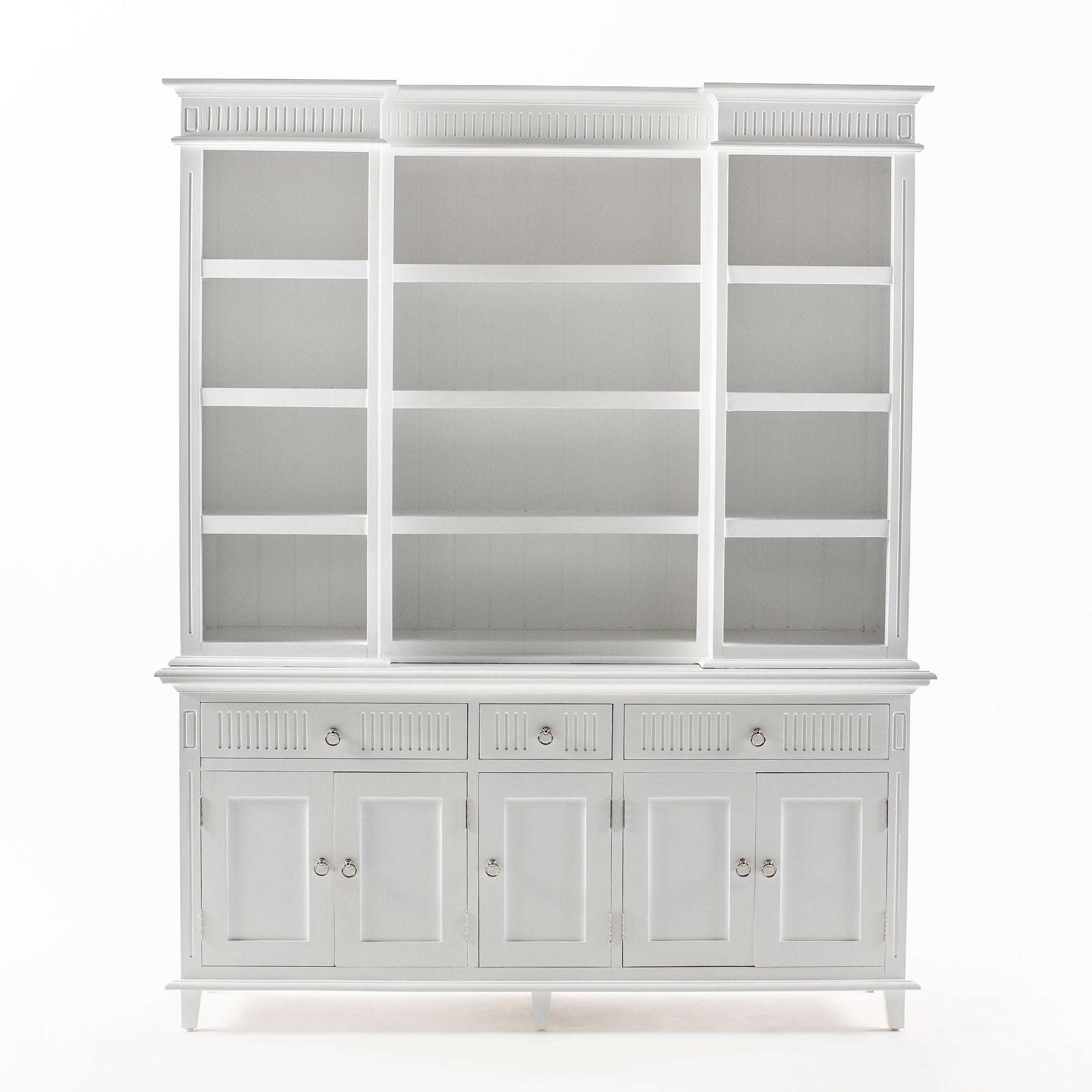 Skansen Kitchen Hutch Cabinet with 5 Doors 3 Drawers