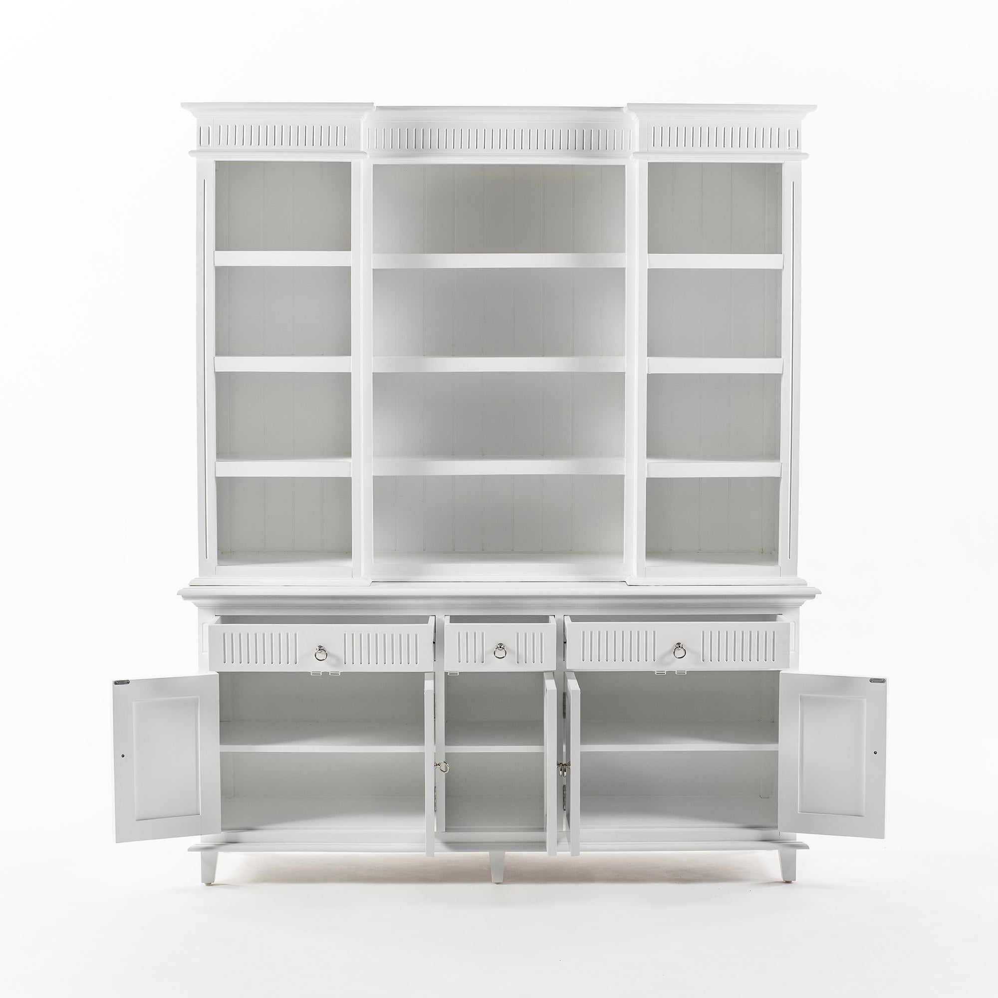 Skansen Kitchen Hutch Cabinet with 5 Doors 3 Drawers