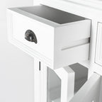 Buffet with 4 Glass Doors 3 Drawers