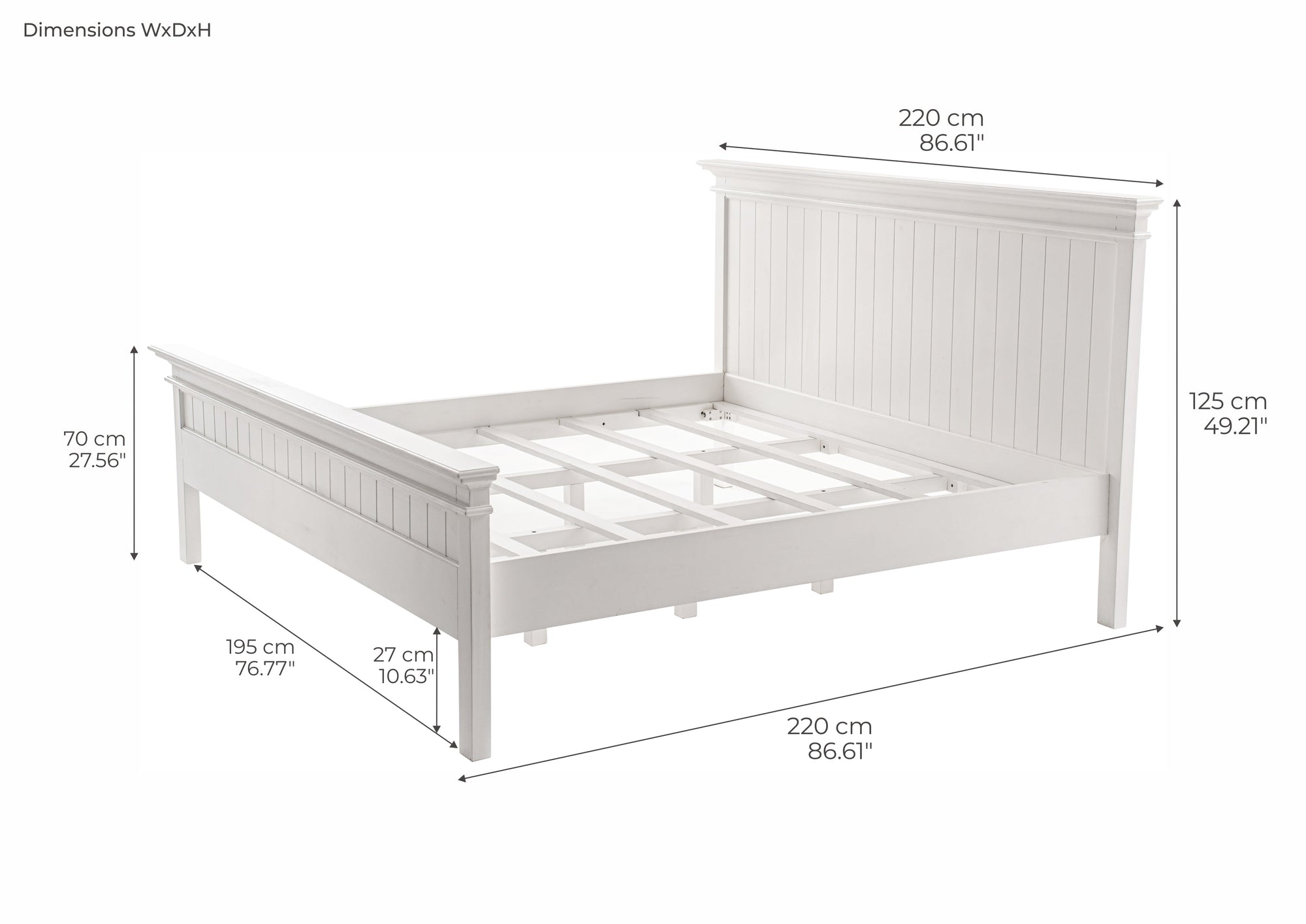 King Size Bed 180