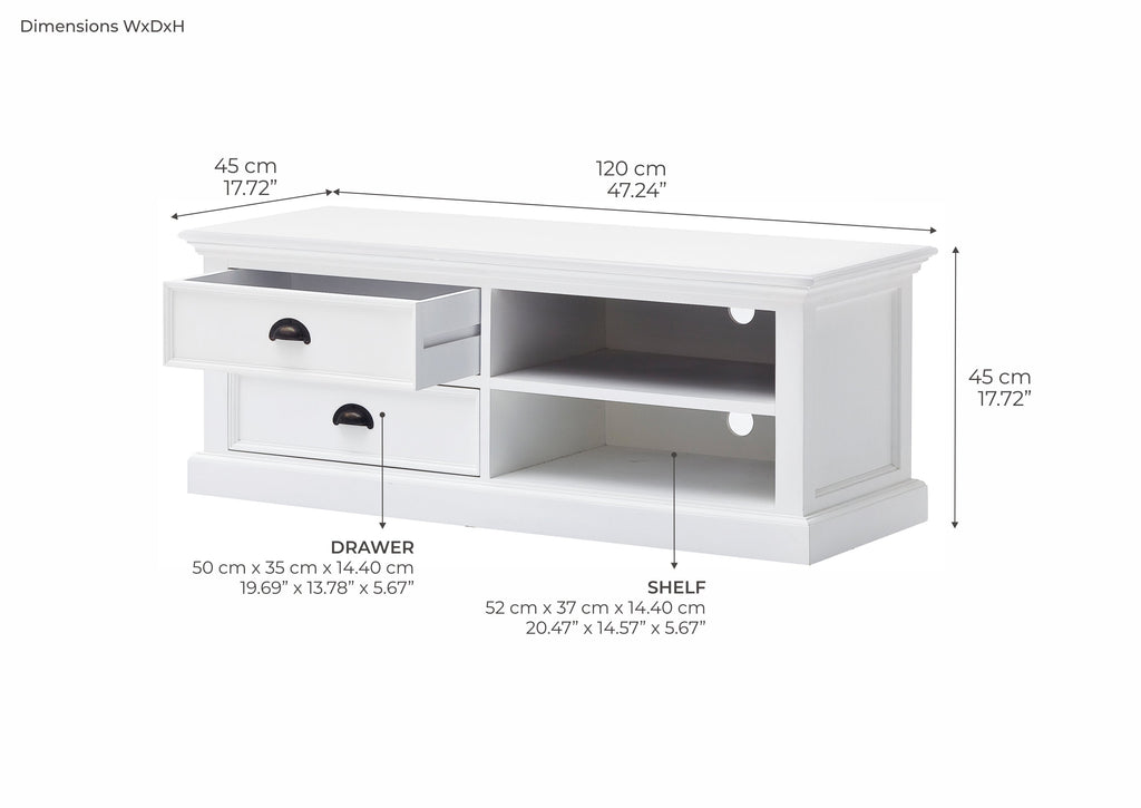 Halifax Lowline ETU 120cm - White