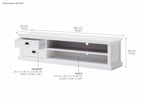 Halifax Lowline ETU 180cm - White