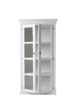 Halifax Double Vitrine - White
