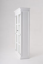 Halifax Double Vitrine - White