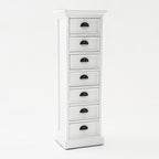 Halifax Storage Unit 7 Drawers - White
