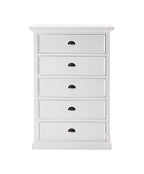Halifax Tall Chest of Drawers - White