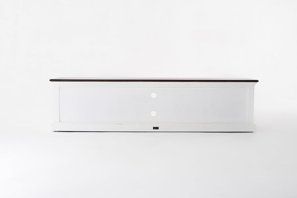 Halifax Accent Lowline ETU 180cm - White With Brown Top