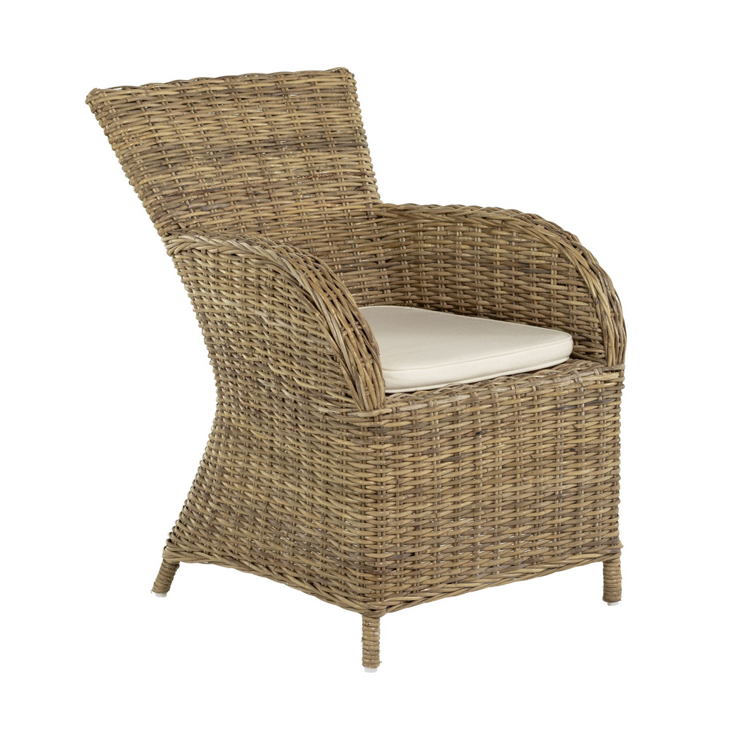 Rook Kubu Rattan Arm Chair (Set of 2)