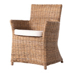 Bishop Kubu Rattan Arm Chair (Set of 2)