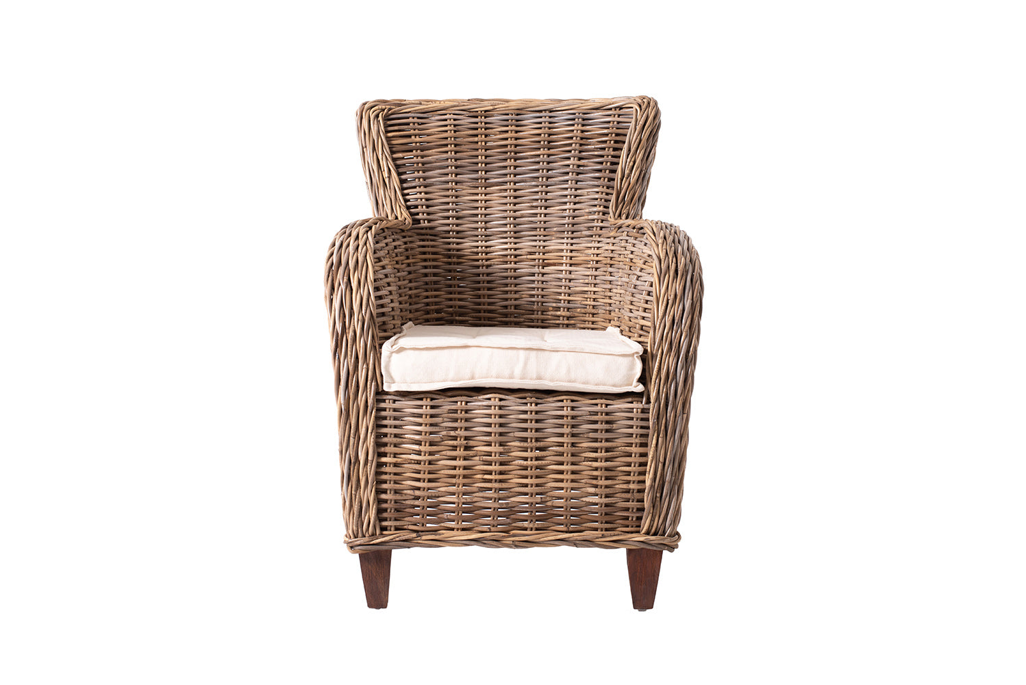 Baron Kubu Rattan Arm Chair (Set of 2)