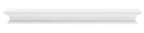 Halifax Floating Wall Shelf 120cm - White