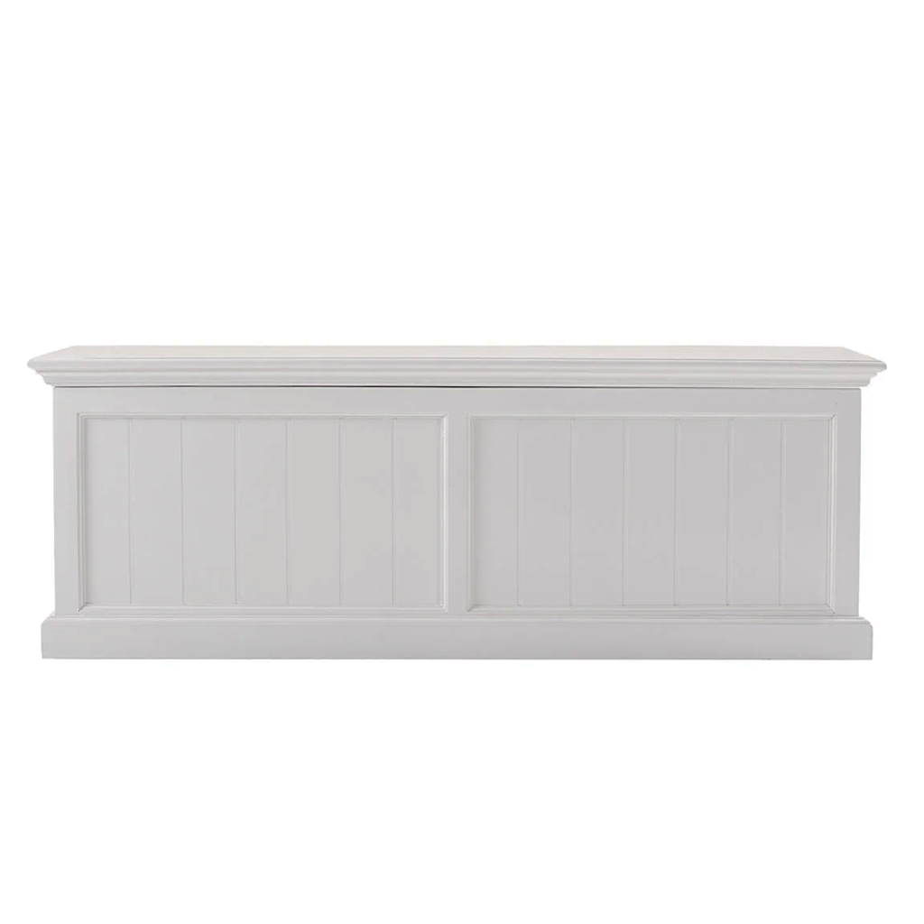 Halifax Medium Blanket and Storage Box - White