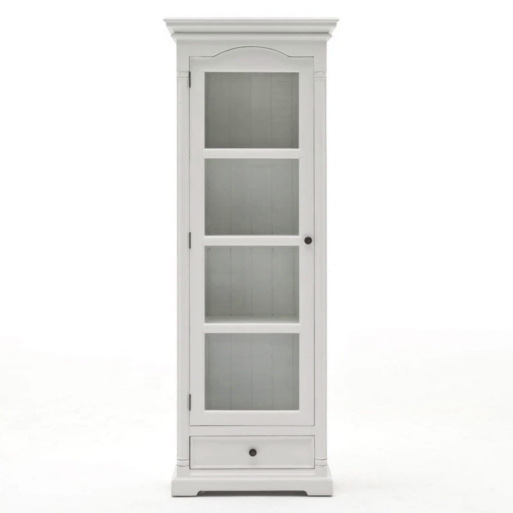 Provence Single Vitrine - White