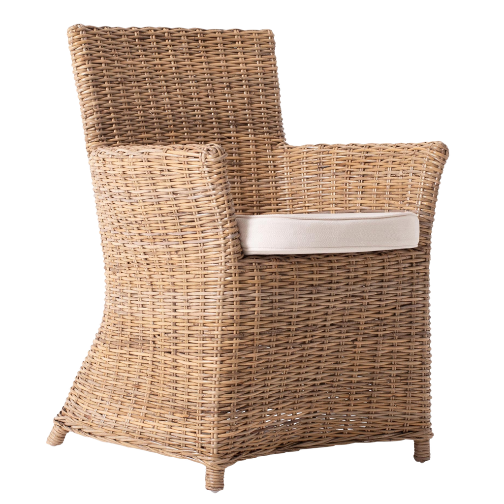 Bishop Kubu Rattan Arm Chair (Set of 2)