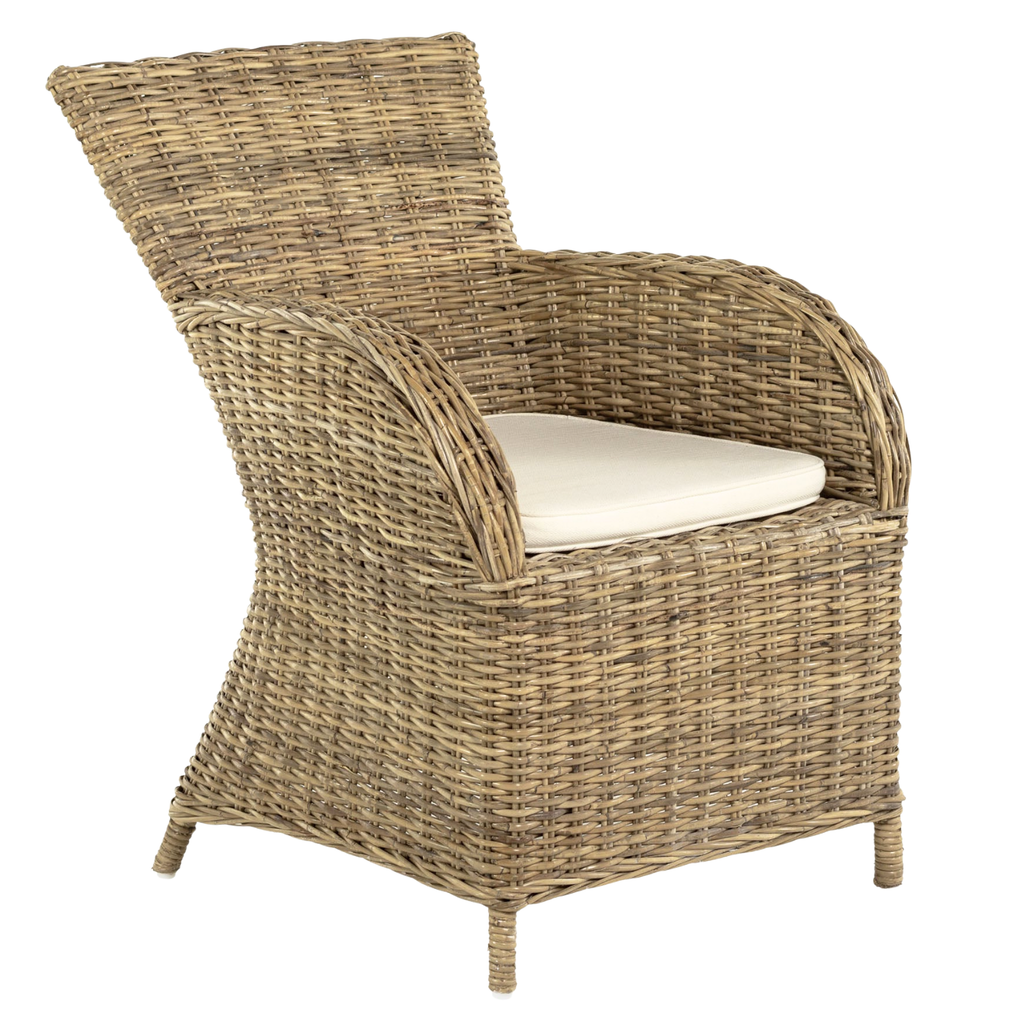 Rook Kubu Rattan Arm Chair (Set of 2)