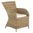 Rook Kubu Rattan Arm Chair (Set of 2)