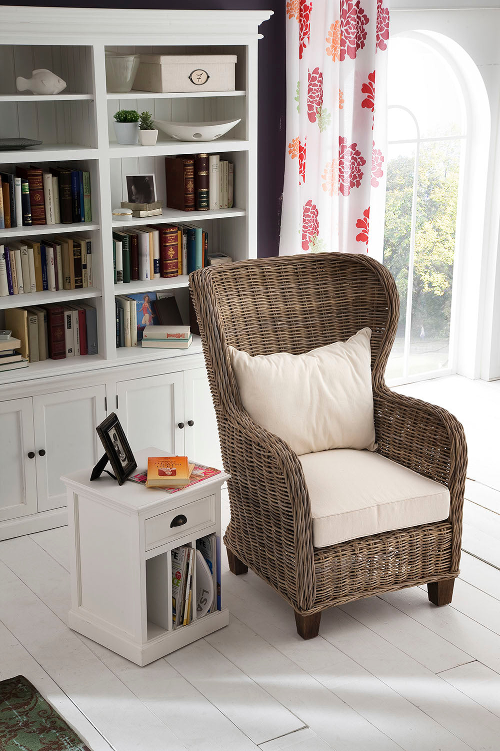 Halifax Side Table - White