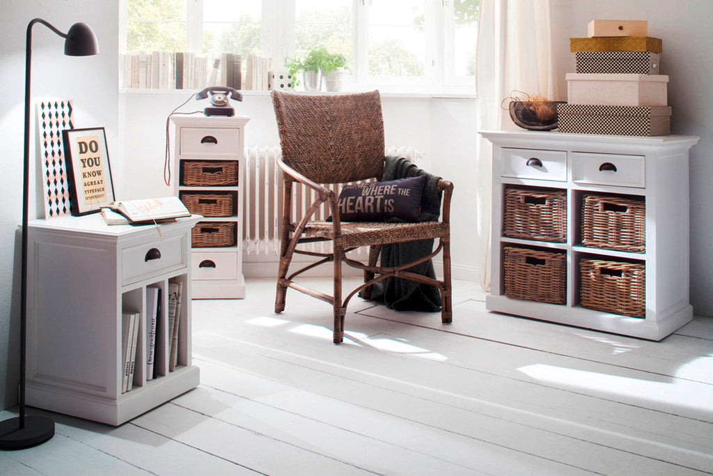 Halifax Side Table - White