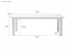 Halifax Dining Table 200cm - White