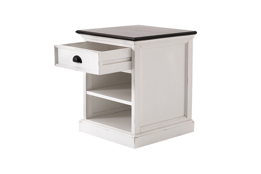 Bedside Table with Shelves-Bedside Table-Novasolo-I Wanna Go Home