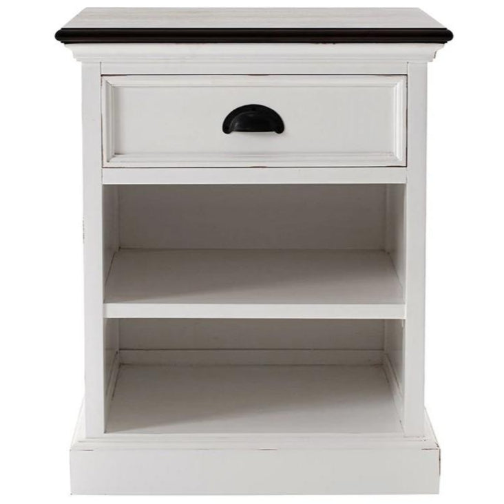 Bedside Table with Shelves-Bedside Table-Novasolo-I Wanna Go Home