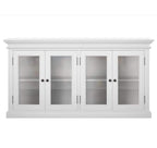 Halifax 4 Door Sideboard - White-Buffet-Novasolo-I Wanna Go Home