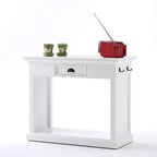 Halifax Breakfast Bar - White-Dining Table-Novasolo-I Wanna Go Home