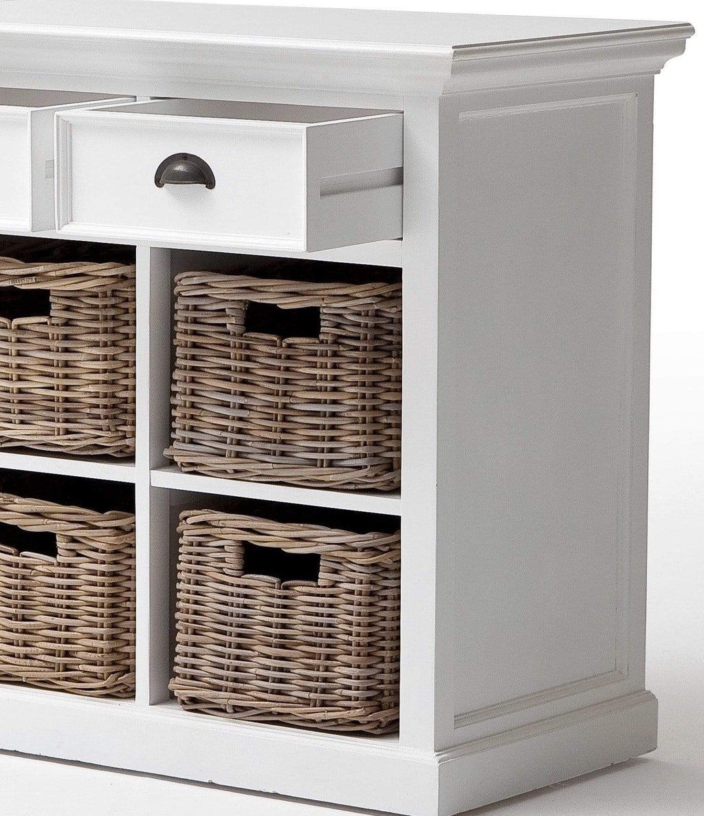 Halifax Buffet / Sideboard - White-Buffet-Novasolo-I Wanna Go Home