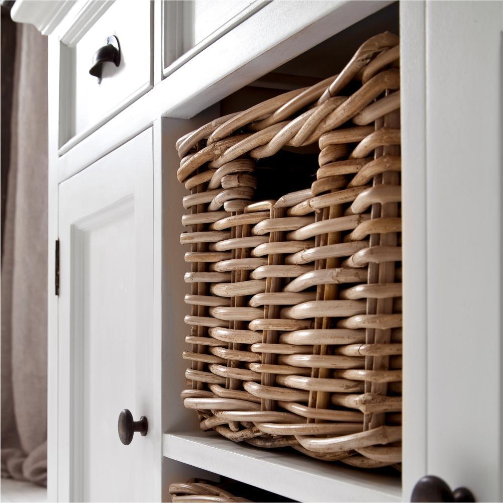 Halifax Contrast Buffet - White with Black Top-Buffet-by NovaSolo-I Wanna Go Home