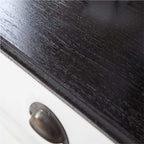 Halifax Contrast Buffet - White with Black Top-Buffet-by NovaSolo-I Wanna Go Home