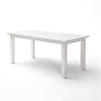 Halifax Dining Table 200 - White-Dining Table-Novasolo-I Wanna Go Home