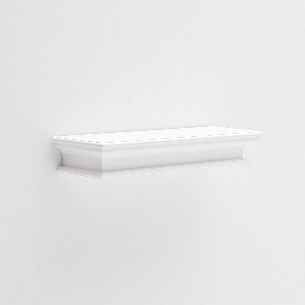 Halifax Floating Wall Shelf 80cm - White-Shelf-by NovaSolo-I Wanna Go Home