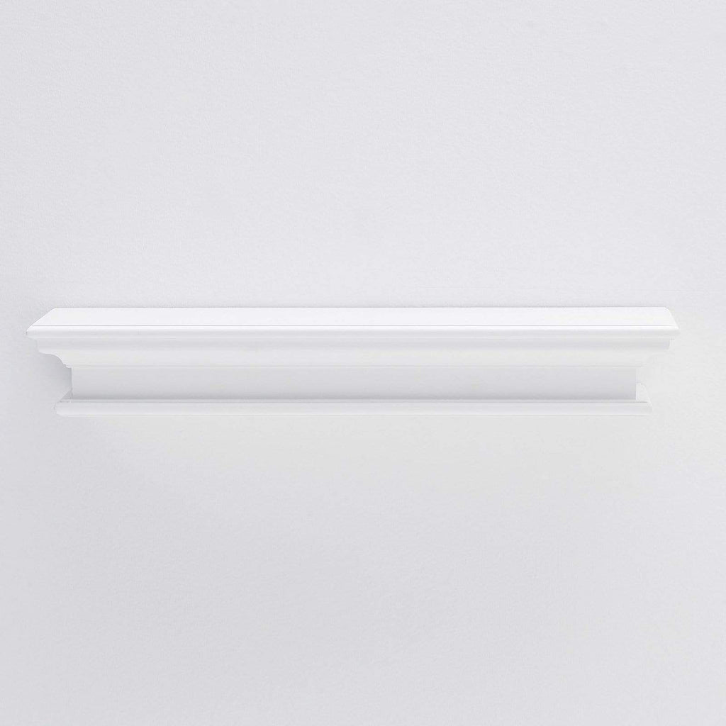 Halifax Floating Wall Shelf 80cm - White-Shelf-by NovaSolo-I Wanna Go Home