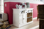 Halifax Kitchen Buffet - White-Buffet-by NovaSolo-I Wanna Go Home