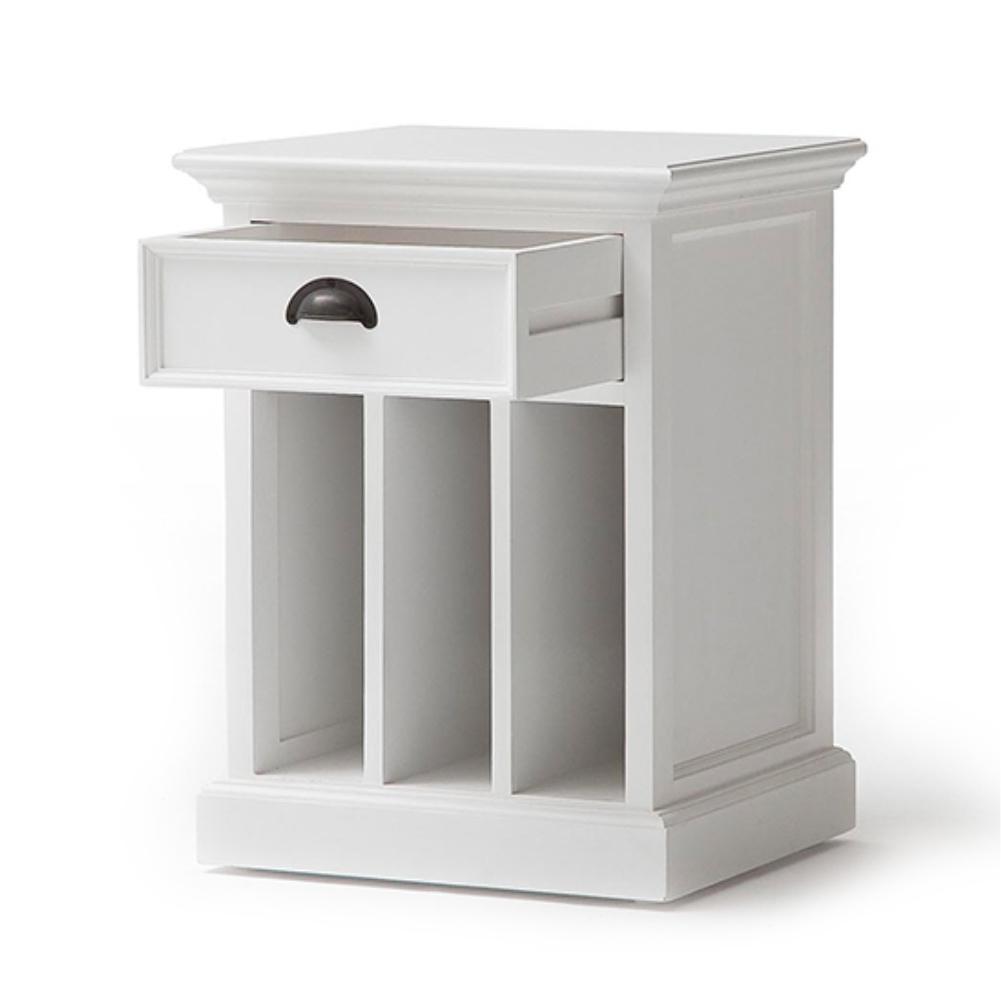 Halifax Side Table - White-Bedside Table-by NovaSolo-I Wanna Go Home