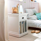 Halifax Side Table - White-Bedside Table-by NovaSolo-I Wanna Go Home
