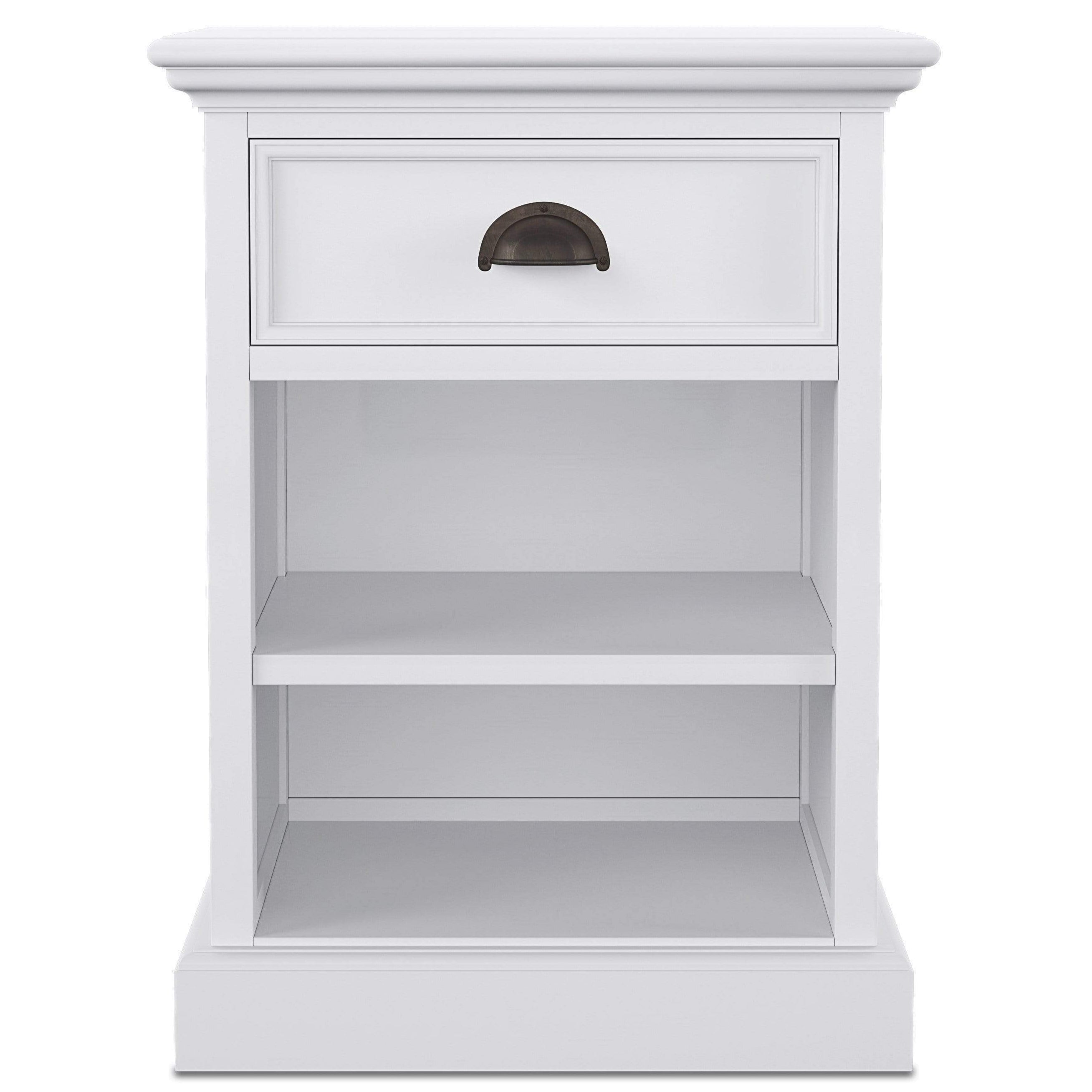Halifax Side Table - White-Bedside Table-by NovaSolo-I Wanna Go Home