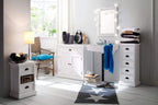 Halifax Storage Unit 5 Drawers - White-Chest-by NovaSolo-I Wanna Go Home