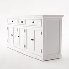 Kitchen Hutch Cabinet with 5 Doors 3 Drawers-Hutch Cabinet-Novasolo-I Wanna Go Home