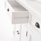 Kitchen Hutch Cabinet with 5 Doors 3 Drawers-Hutch Cabinet-Novasolo-I Wanna Go Home