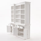 Kitchen Hutch Cabinet with 5 Doors 3 Drawers-Hutch Cabinet-Novasolo-I Wanna Go Home