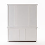 Kitchen Hutch Cabinet with 5 Doors 3 Drawers-Hutch Cabinet-Novasolo-I Wanna Go Home