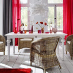 Provence Dining Table 200cm - White-Dining Table-Novasolo-I Wanna Go Home